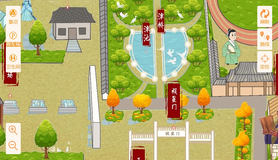 驿城手绘地图景区语音讲解导览系统：智慧景区建设的基石